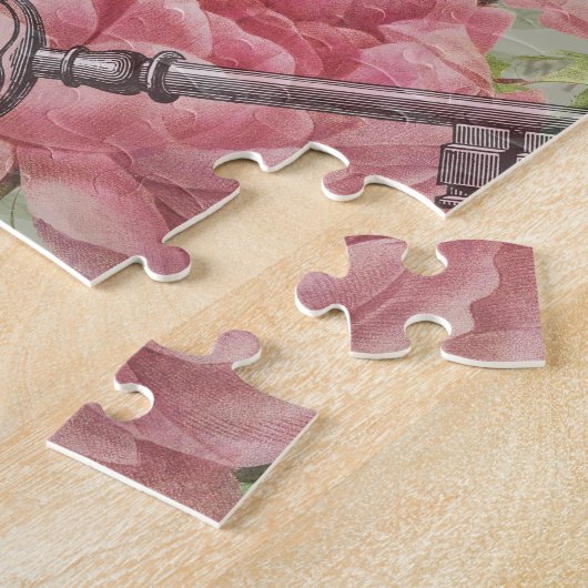 Puzzle Alice Cheshire Chat Wonderland Tree Garden (Côté)