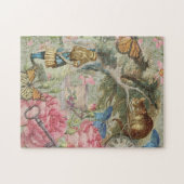 Puzzle Alice Cheshire Chat Wonderland Tree Garden (Horizontal)