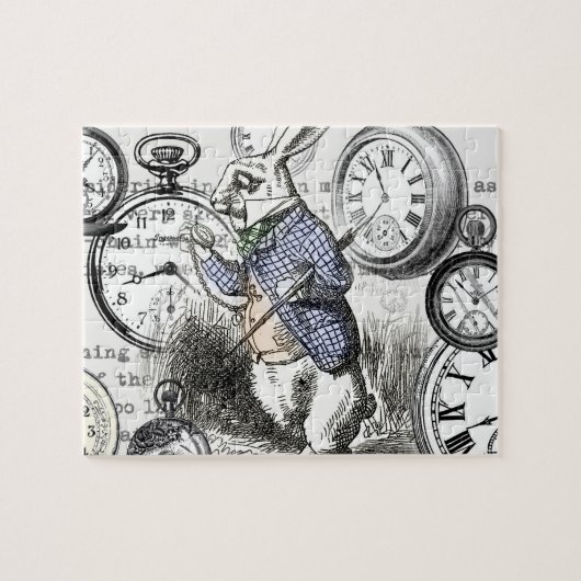 Puzzle Alice de lapin blanc au pays des merveilles (Horizontal)
