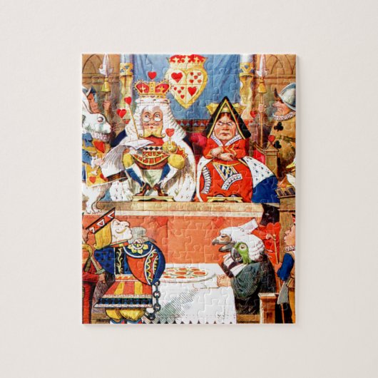 Puzzle Alice et le valet des coeurs d'essai au pays des (Vertical)