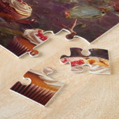 Puzzle Alice et les cupcakes Imaginaire Steampunk (Côté)