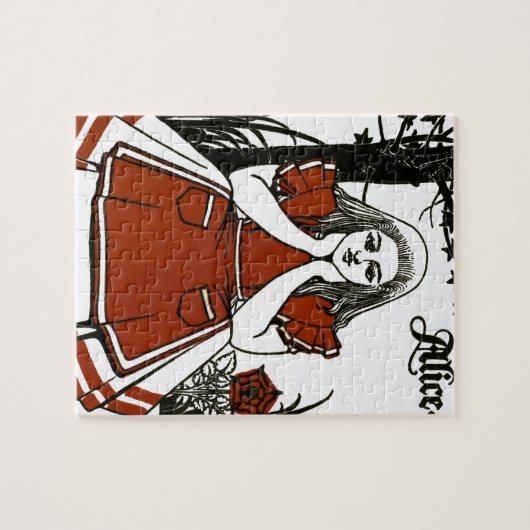 Puzzle Alice In Wonderland; A Play. Alice (Horizontal)