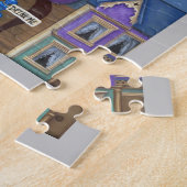 Puzzle Alice in Wonderland & Dinah Cat Cute Fairy Tale (Côté)