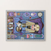 Puzzle Alice in Wonderland & Dinah Cat Cute Fairy Tale (Horizontal)