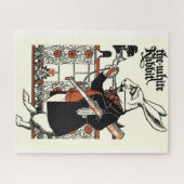 Puzzle Alice Lapin Blanc Classique Wonderland (Horizontal)