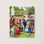 Puzzle Alice rencontre la reine des coeurs au pays des (Vertical)