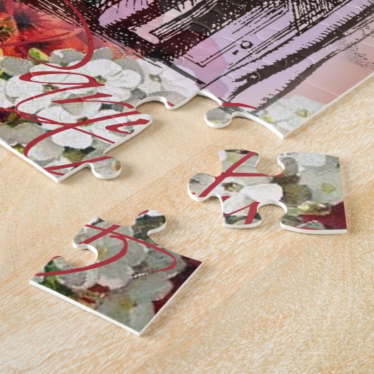 Puzzle Alice rideau absurde merveilleuse (Côté)