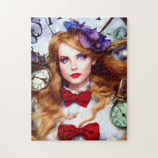 Puzzle Alice Time continue à déplacer l'art généré par l' (Vertical)