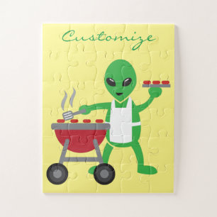 Puzzle Alien Barbeque Cookout Thunder_Cove