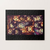 Puzzle Alien chat colonne voyage voix chic (Horizontal)