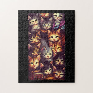 Puzzle Alien chat colonne voyage voix chic