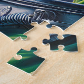 Puzzle Alien et astronaute dans l'espace (Côté)