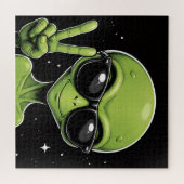 Puzzle Alien fête (Horizontal)
