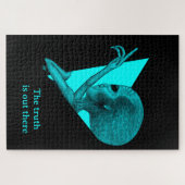 Puzzle Alien gris, la vérité est là (Horizontal)