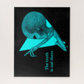 Puzzle Alien gris, la vérité est là (Vertical)