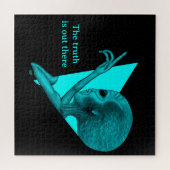 Puzzle Alien gris, la vérité est là (Horizontal)