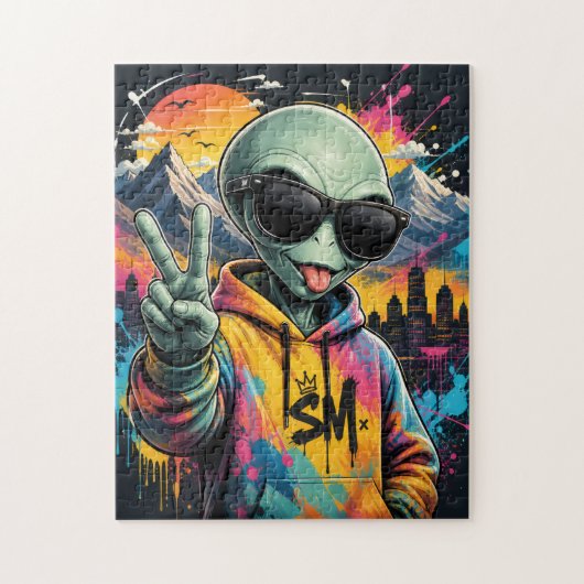 Puzzle Alien incroyable (Vertical)