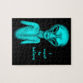 Puzzle Alien, je veux croire (Horizontal)