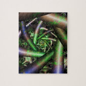 Puzzle Alien | Multicolor Fractal Art (Vertical)