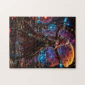 Puzzle Alien Space Pirate Queen — Twin Blasters (Horizontal)