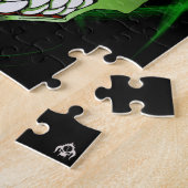 Puzzle Alien vert (Côté)