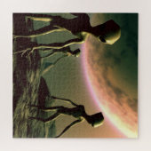 Puzzle ALIENS gris SF sur la planète Alien (2) (Horizontal)