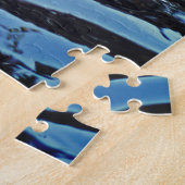 Puzzle Alimentation de héron dans l'étang à RHS Wisley, R (Côté)