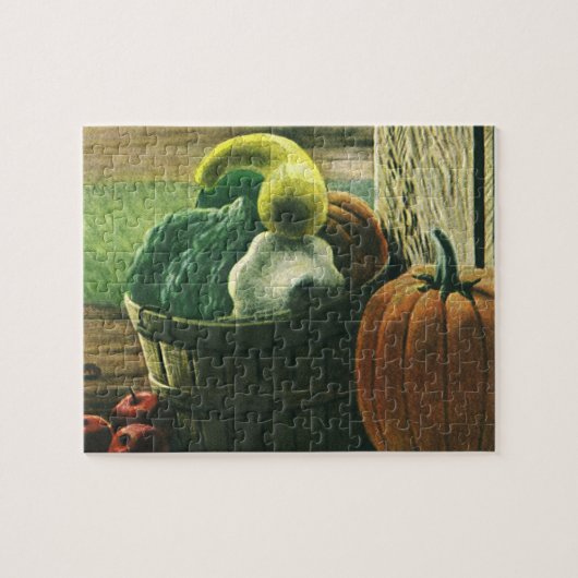 Puzzle Aliments de qualité, courges d'hiver, citrouilles  (Horizontal)