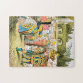 Puzzle Alince au pays des merveilles - Alice et la Reine  (Horizontal)