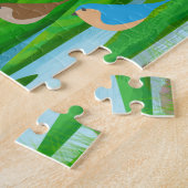 Puzzle All Will Be Well River Trees Birds Nature, Age 6 (Côté)