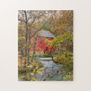 Puzzle Allée À Travers Les Bois