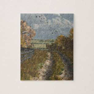 Puzzle Allée de campagne en automne