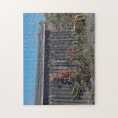 Puzzle Allée de jardin au bord de la maison (Vertical)