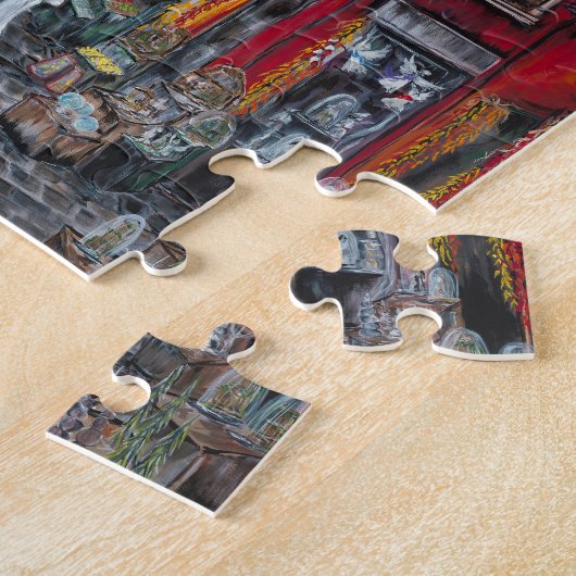 Puzzle Allée de Noël (Côté)