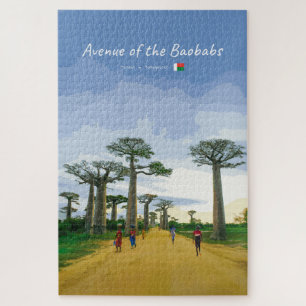 Puzzle Allée des Baobabs, Madagascar - Paysage