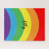 Puzzle Allée pour Rainbow LGBT (Horizontal)