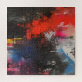 Puzzle Allégorie colorée Art Abstrait (Horizontal)