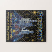 Puzzle Allemagne céleste Château de Neuschwanstein Art (Horizontal)