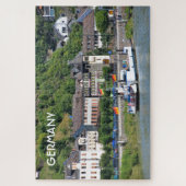 Puzzle Allemagne : Ferry sur le Rhin (Vertical)