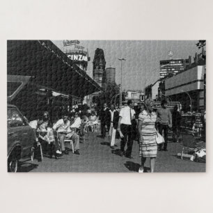 Puzzle Allemagne vintage avenue Berlin kurfürstendamm