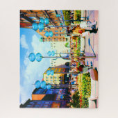 Puzzle Allemagne vintage Munich Towngate Karistor (Vertical)