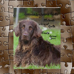 Puzzle allemand à long-terme<br><div class="desc">son superbe puzzle à puzzle présente un chien de pointer long-haïré allemand au chocolat noir, joliment décoré avec quelques-uns des traits uniques de cette race incroyable. Que vous soyez un fier propriétaire ou un amoureux allemand du long-Haired Pointer, ce puzzle s'ajoutera parfaitement à votre décor. Regardez ce beau chien revenir...</div>