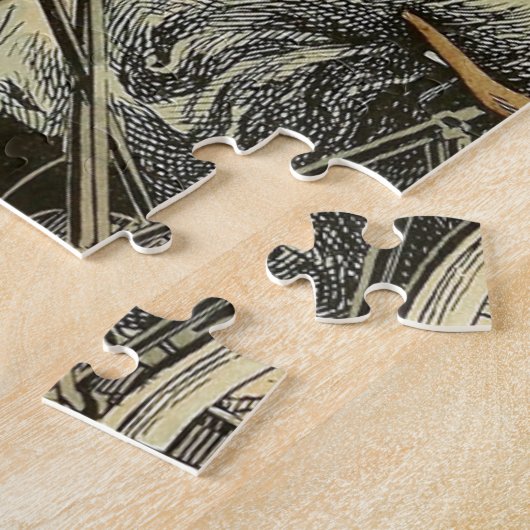 Puzzle Aller à vélo (Côté)