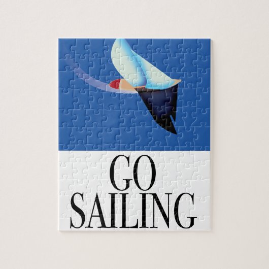 Puzzle Aller faire de la voile (Vertical)