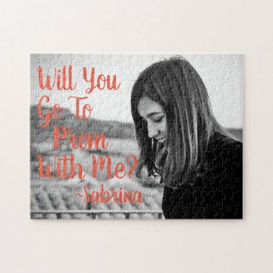 Puzzle Allez-Vous Au bal De Prom Avec Moi ? Message photo