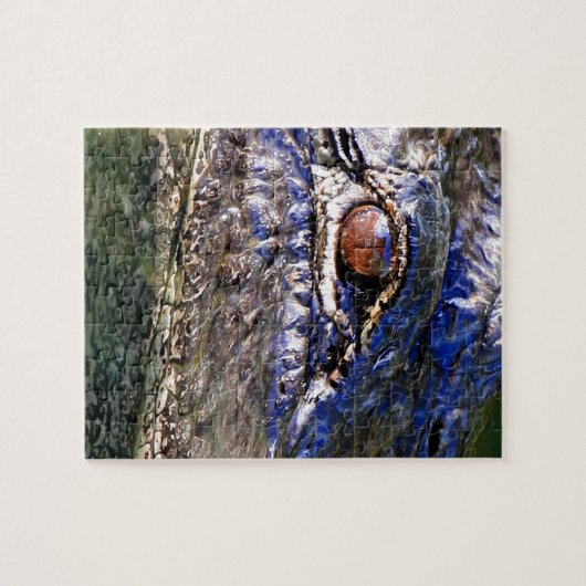 Puzzle Alligator (Horizontal)