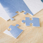 Puzzle Allons faire du ski | Aquarelle d'hiver (Côté)