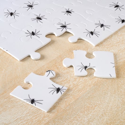 Puzzle Allover Araignées Halloween (Côté)