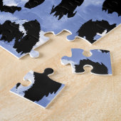 Puzzle Allure de la peau animale : léopard d'aquarelle (Côté)