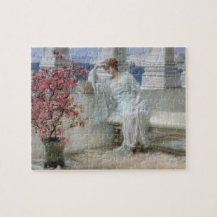 Puzzle Alma-Tadema   ses yeux sont avec ses pensées ?